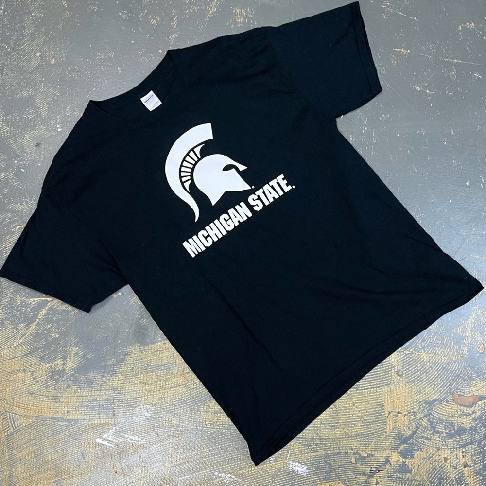 Michigan State University Spartans Shirt Vintage Large MSU